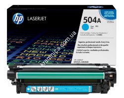 Картридж HP 504A для HP Color LaserJet CM3530, CM3525 (CE251A, CE253A, CE252A)