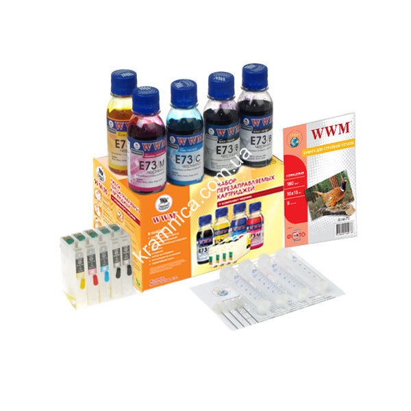 Перезаправляемый картридж для Epson C110/ T30 (RC.T073H) WWM Перезаправляемый картридж для Epson C110/ T30 (RC.T073H) WWM Краткое описание перезаправляемого картриджа:
Наименование перезаправляемого картриджа: Перезаправляемый картридж для Epson C110/ T30 (RC.T073H) WWM
Код перезаправляемого картриджа: RC.T073H
Производитель перезаправляемого картриджа: WWM
Для принтеров, МФУ: Epson Stylus C110/ Stylus Office T30/ TX510FN