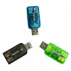 Контроллер USB-sound card (5.1) 3D sound (7807)