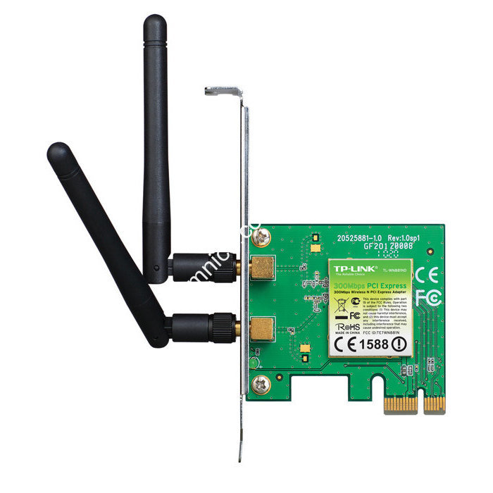 Wi-Fi адаптер TP-LINK TL-WN881ND Wi-Fi адаптер TP-LINK TL-WN881ND Краткое описание:
Наименование товара: Wi-Fi адаптер TP-LINK TL-WN881ND
Код товара: TL-WN881ND
Производитель товара: TP-LINK
Интерфейсы: PCI Express(x1)
Стандарты: IEEE 802.11n, IEEE 802.11g, IEEE 802.11b