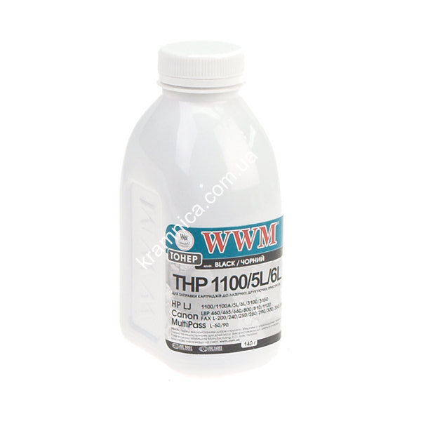 Тонер для HP LJ 1100/5L/6L, 140г (TB31) WWM Тонер для HP LJ 1100/5L/6L, 140г (TB31) WWM Краткое описание тонера:
Наименование тонера: Тонер для HP LJ 1100/5L/6L, 140г (TB31) WWM
Код тонера: TB31
Производитель тонера: WWM
Упаковка тонера: 140 г
Цвет тонера: Black