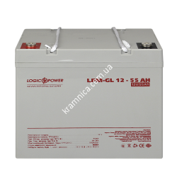 Аккумуляторная батарея гелевая Logic Power LPM-GL 12V - 55 Ah