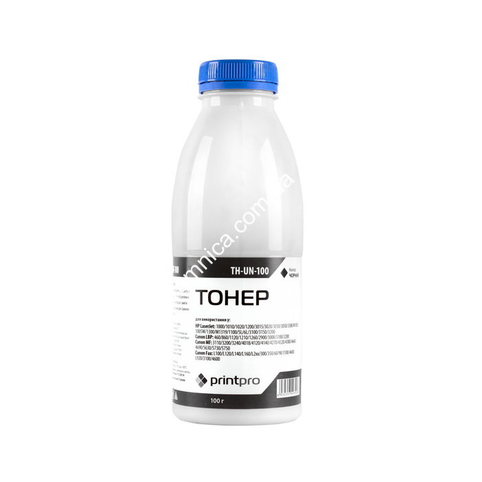 Тонер для HP LJ 1010/1200/1300, 100г (TH-UN-100) PrintPro Тонер для HP LJ 1010/1200/1300, 100г (TH-UN-100) PrintPro Краткое описание тонера:
Наименование тонера: Тонер для HP LJ 1010/1200/1300, 100г (TH-UN-100) PrintPro
Код тонера: TH-UN-100
Производитель тонера: PrintPro
Упаковка тонера: 100г
Цвет тонера: Black