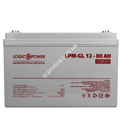 Аккумуляторная батарея гелевая Logic Power LPM-GL 12V - 80 Ah