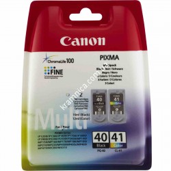 Картридж Canon PG-40Bk, CL-41, PG-37Bk, CL-38 для Canon Pixma MP210, IP1800, MX310 (2145B005, 2146B005, 0615B025, 0617B025, 0615B043)