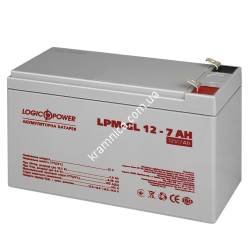 Аккумуляторная батарея гелевая Logic Power LPM-GL 12V - 7 Ah