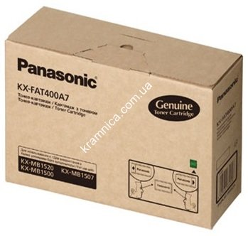 Тонер-картридж для Panasonic KX-FAT400A7 (FAT400A7) Тонер-картридж для Panasonic KX-FAT400A7 (FAT400A7) Краткое описание тонер-картриджа:
Наименование тонер-картриджа: Тонер-картридж для Panasonic KX-FAT400A7 (FAT400A7)
Код тонер-картриджа: FAT400A7
Производитель тонер-картриджа: Panasonic
Тонер-картридж для: Panasonic KX-MB 1500/1520/1507 (1800 стр.)