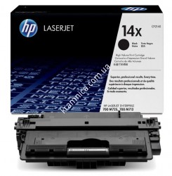 Картридж HP 14X для HP LaserJet Enterprise M712, M725 (CF214X)
