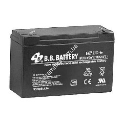Аккумуляторная батарея B.B. Battery BP 12-6/ T1