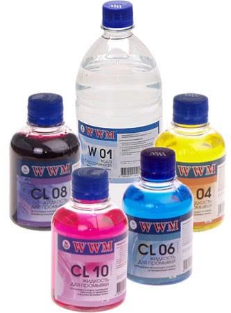Очищающие жидкости WWM