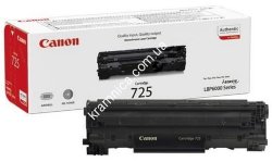 Заправка, восстановление лазерного картриджа  Canon 725