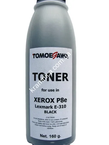 Тонер для Xerox P8e, Lexmark Optra E310, E312, 160г (TG-P8E-160
