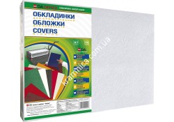 Обложка для переплёта картонная цветная "Кожа" А3, 230 г/м, 100 шт, DA Delta