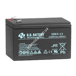 Аккумуляторная батарея B.B. Battery HR 9-12/ T2