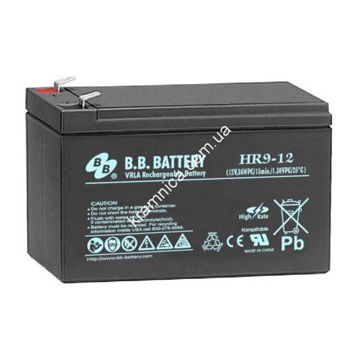 Аккумуляторная батарея B.B. Battery HR 9-12/ T2