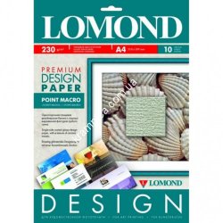 Фотобумага А4, 230г/м, Пойнт Макро (Point Macro), матовая, 10л (0931041) Lomond