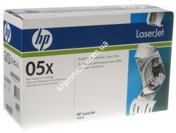 Заправка, восстановление лазерного картриджа HP 05X 