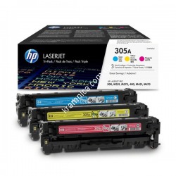 Картридж HP 305A для HP Color LaserJet Pro M351, M451, M375, M475 (CF370AM, CE410A, CE411A, CE413A, CE412A)
