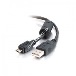 Кабель USB 2.0 AM/ Micro USB, 5 pin, 1 ferite, 0.8м/1.8м (9174/ 9175) 