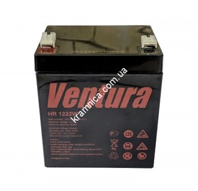 Аккумуляторная батарея Ventura HR 1222W (12V, 5Ah)