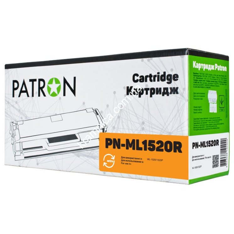 Картридж для Samsung ML-1520 (PN-ML1520R) PATRON (Аналог Samsung ML-1520D3)