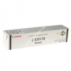 Тонер-картридж Canon C-EXV18 для Canon imageRUNNER 1018, iR1022 (0386B002)