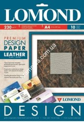 Фотобумага А4, 230г/м, Кожа (Leather) Premium, глянцевая, 10л (0918141) Lomond