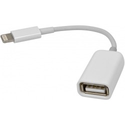 Кабель USB AF/ Apple Lighting OTG, 0.1м (16987)