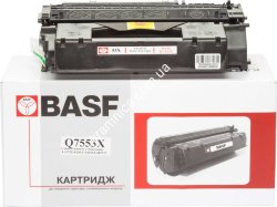 Картридж для HP LaserJet P2015, P2014, M2727 (BASF-KT-Q7553X) BASF (Аналог HP 53X, Q7553X)