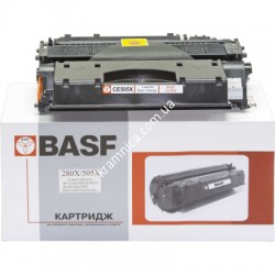 Картридж для HP LaserJet P2055 (BASF-KT-CE505X) BASF (Аналог HP 05X, CE505X)
