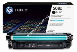 Картридж HP 508X для HP Color LaserJet Enterprise M552, M553, M577 (CF360X, CF361X, CF363X, CF362X)