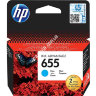 Картридж HP №655 для HP Deskjet Ink Advantage 3525/ 4615/ 4625 (CZ109AE/ CZ110AE/ CZ111AE/ CZ112AE) Cyan