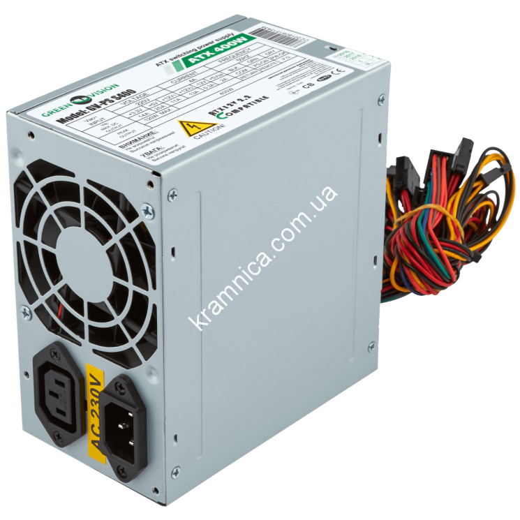 Блок питания 400W GV-PS ATX S400/8 (0003462) GreenVision