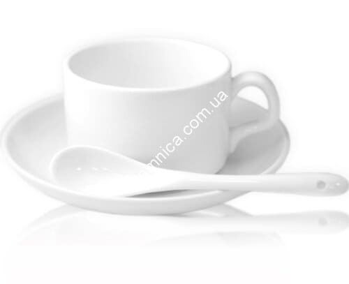Чашка керамическая для сублимации белая "Кофейный набор", 150мл