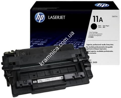 Картридж HP 11A для HP LaserJet 2410, 2420, 2430 (Q6511A)
