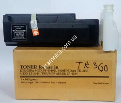 Тонер-картридж для Kyocera ECOSYS FS-4020D, FS-4020DN + чип (PY437Y.646) Tomoegawa (Аналог Kyocera TK-360, 1T02J20EUC)