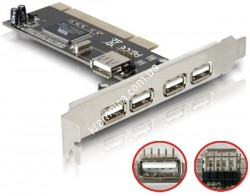 Контроллер PCI-USB 4+1port, NEC (7803)
