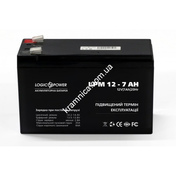 Аккумуляторная батарея Logic Power LPM 12-7,0 AH