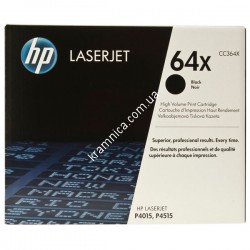 Картридж HP 64X для HP LaserJet​ P4014, LaserJet​ P4015, LaserJet​ P4515 (CC364X)