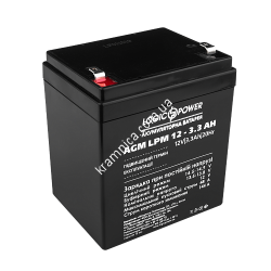 Аккумуляторная батарея Logic Power AGM LPM 12V-3.3Ah