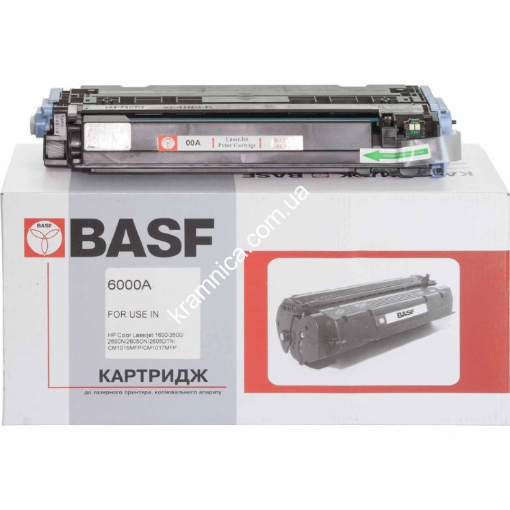 Картридж для HP Color LaserJet CM1015, CM1017 (BASF-KT-Q6001A, BASF-KT-Q6002A, BASF-KT-Q6003A, BASF-KT-Q6000A) BASF (Аналог HP 124A, Q6000A, Q6001A, Q6002A, Q6003A)