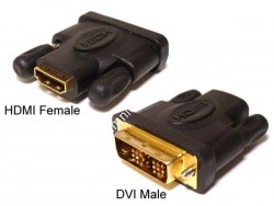 Переходник HDMI (мама)-DVI (папа), 24pin (11208) 