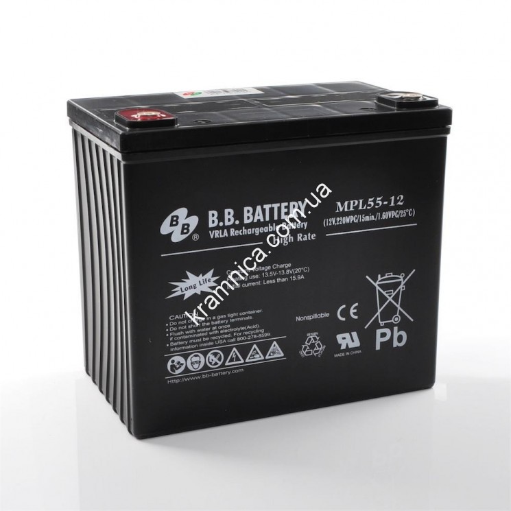 Аккумуляторная батарея B.B. Battery MPL 55-12/ B5