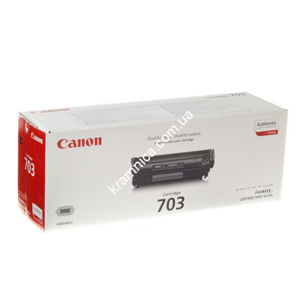 Картридж Canon 703 для Canon i-SENSYS LBP2900, LBP3000 (7616A005)