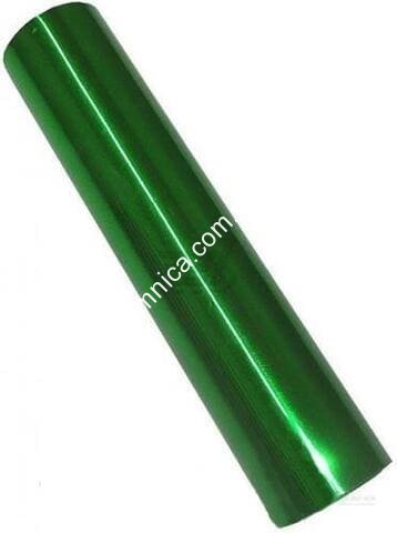 Фольга для ламинирования Crown Roll Leaf зеленая ширина 210мм намотка 61м