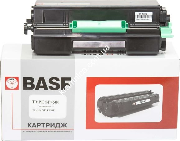 Тонер-картридж для Ricoh Aficio SP3600 (BASF-KT-SP4500E) BASF (Аналог Ricoh SP4500E, 407340)