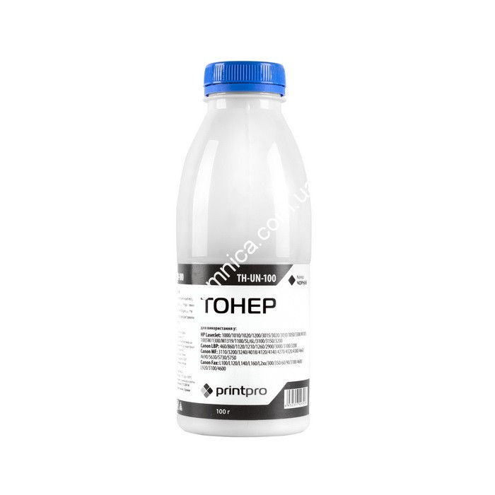 Тонер для HP, Canon универсальный, 100г, 150г (TH-UN) PrintPro