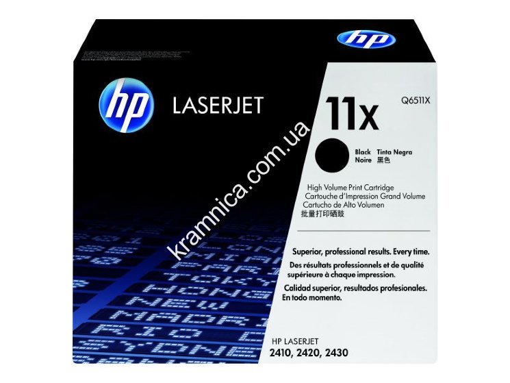 Картридж HP 11X для HP LaserJet 2410, 2420, 2430 (Q6511X)