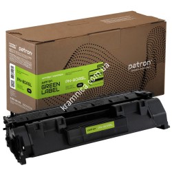 Картридж для HP LaserJet Pro M401, M425 (PN-80AGL) Patron Green Label (Аналог HP 80A, CF280A)