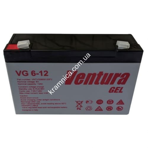 Аккумуляторная батарея Ventura VG 6-12 Gel  